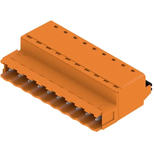 Knallerangebot Stiftleiste, 10-polig, RM 5.08 mm, gerade, orange, 1335530000