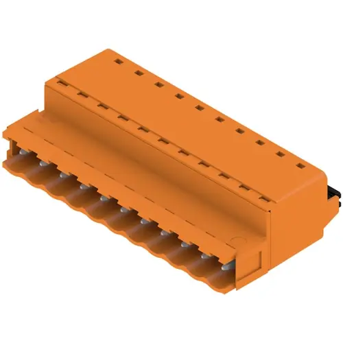 Stiftleiste, 11-polig, RM 5.08 mm, gerade, orange, 1335540000 Günstig