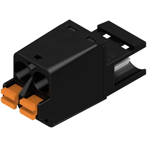 Top-Angebot Stiftleiste, 2-polig, RM 5.08 mm, gerade, schwarz, 1335560000