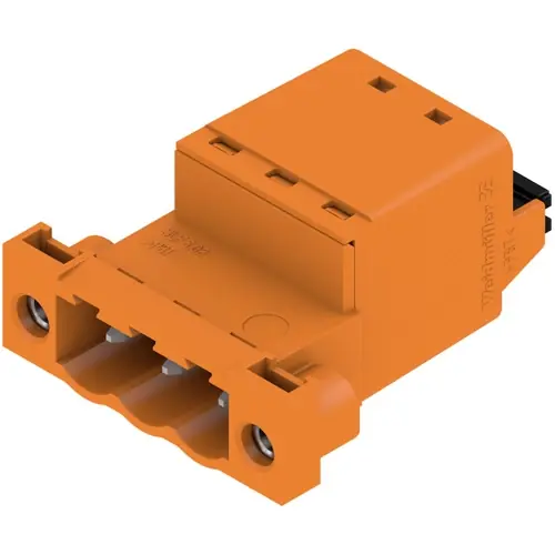 Stiftleiste, 3-polig, RM 5.08 mm, gerade, orange, 1335620000 Wochenendangebot