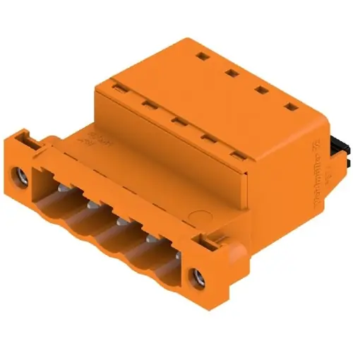 Top-Angebot Stiftleiste, 5-polig, RM 5.08 mm, gerade, orange, 1335660000