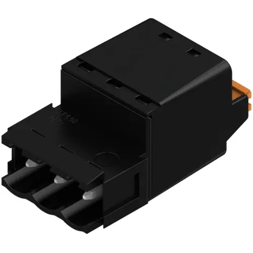 Must-Have Stiftleiste, 3-polig, RM 5.08 mm, gerade, schwarz, 1335790000