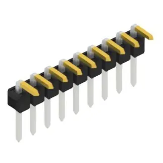 Sale Stiftleiste, 9-polig, RM 2.54 mm, abgewinkelt, schwarz, 10055999