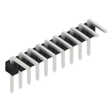 Finale Aktion Stiftleiste, 10-polig, RM 2.54 mm, abgewinkelt, schwarz, 10056087