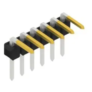 Stiftleiste, 6-polig, RM 2.54 mm, abgewinkelt, schwarz, SL30536S Angebot