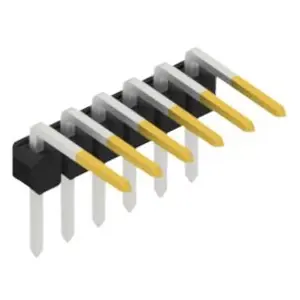 Stiftleiste, 6-polig, RM 2.54 mm, abgewinkelt, schwarz, SL30806S Angebot