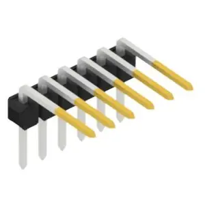 Stiftleiste, 6-polig, RM 2.54 mm, abgewinkelt, schwarz, SL31016S Finale Aktion