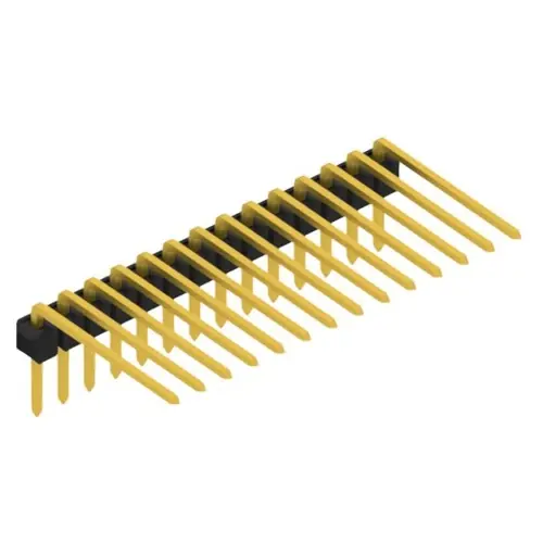 Direktkauf Stiftleiste, 14-polig, RM 2.54 mm, abgewinkelt, schwarz, SL315214G