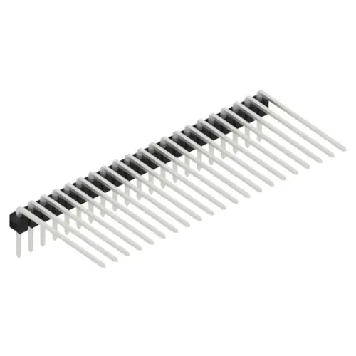 Stiftleiste, 21-polig, RM 2.54 mm, abgewinkelt, schwarz, SL320721Z Wochenendangebot