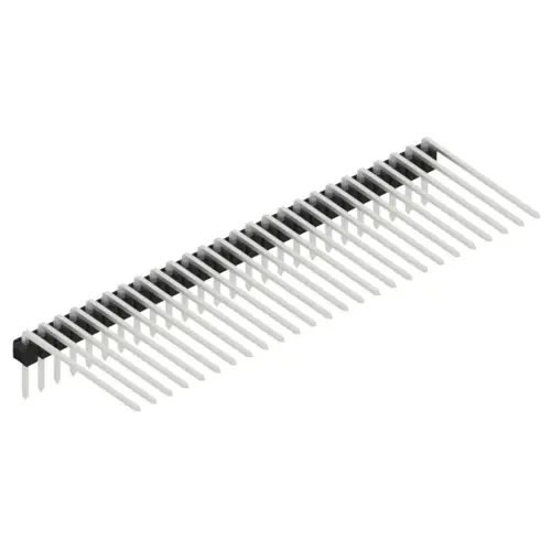 Stiftleiste, 26-polig, RM 2.54 mm, abgewinkelt, schwarz, SL320726Z Preis Gesenkt