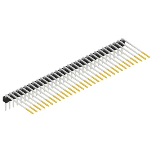 Direkt Vom Hersteller Stiftleiste, 31-polig, RM 2.54 mm, abgewinkelt, schwarz, SL320731S