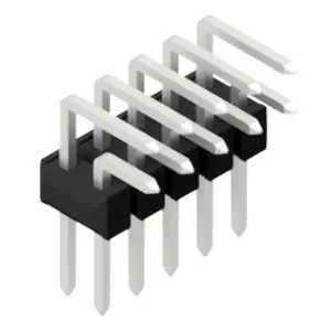 Beliebt Stiftleiste, 10-polig, RM 2.54 mm, abgewinkelt, schwarz, 10056284