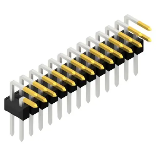 Stiftleiste, 26-polig, RM 2.54 mm, abgewinkelt, schwarz, 10135963 Angebot