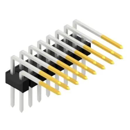 Stiftleiste, 16-polig, RM 2.54 mm, abgewinkelt, schwarz, SL410116S Jetzt Bestellen