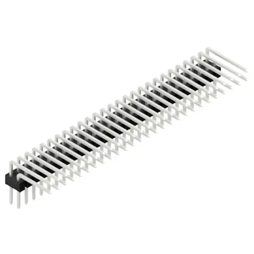 Stiftleiste, 54-polig, RM 2.54 mm, abgewinkelt, schwarz, SL410154Z Angebot