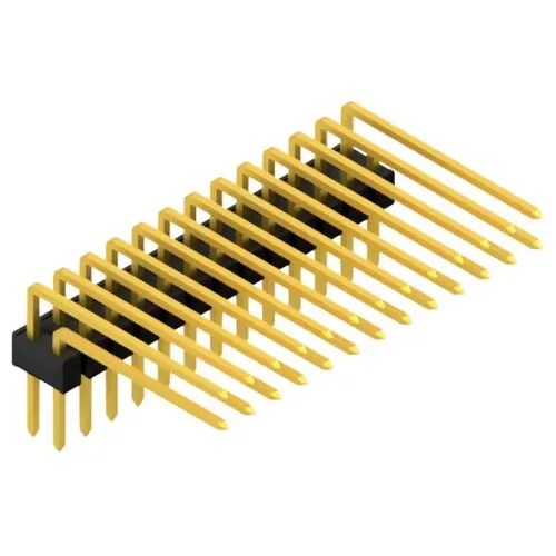 Heißes Angebot Stiftleiste, 26-polig, RM 2.54 mm, abgewinkelt, schwarz, 10056419