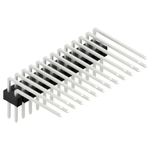 Stiftleiste, 26-polig, RM 2.54 mm, abgewinkelt, schwarz, SL415226Z Kostenloser Versand