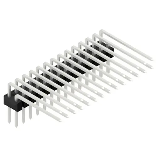 Sale Stiftleiste, 28-polig, RM 2.54 mm, abgewinkelt, schwarz, 10056420