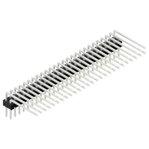 Finale Aktion Stiftleiste, 52-polig, RM 2.54 mm, abgewinkelt, schwarz, SL415252Z