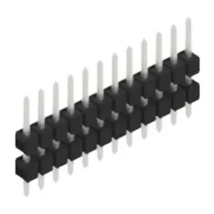 Online Kaufen Stiftleiste, 12-polig, RM 2.54 mm, gerade, schwarz, 10056459