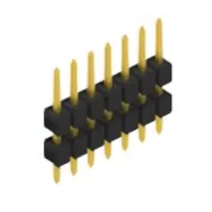 Angebot Stiftleiste, 7-polig, RM 2.54 mm, gerade, schwarz, 10056448