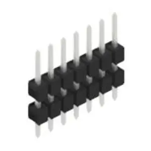 Stiftleiste, 7-polig, RM 2.54 mm, gerade, schwarz, 10056449 Wochenendangebot