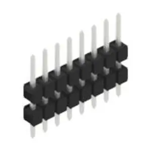 Stiftleiste, 8-polig, RM 2.54 mm, gerade, schwarz, 10077592 Letzte Chance
