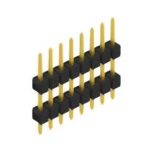 Stiftleiste, 8-polig, RM 2.54 mm, gerade, schwarz, 10056499 Preis Gesenkt