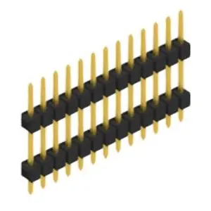 Stiftleiste, 13-polig, RM 2.54 mm, gerade, schwarz, SL512113G Wochenendangebot