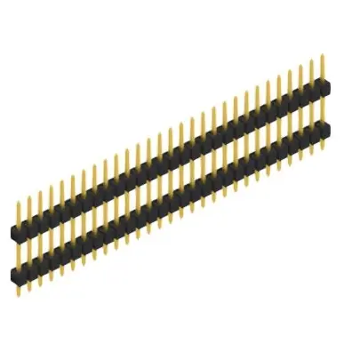 Jetzt Bestellen Stiftleiste, 29-polig, RM 2.54 mm, gerade, schwarz, SL512129G