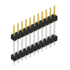 Stiftleiste, 11-polig, RM 2.54 mm, gerade, schwarz, SL514711S Nur Für Kurze Zeit