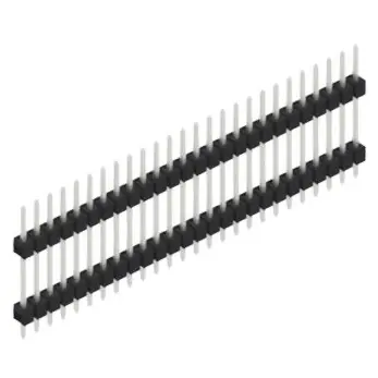 Must-Have Stiftleiste, 26-polig, RM 2.54 mm, gerade, schwarz, SL514726Z