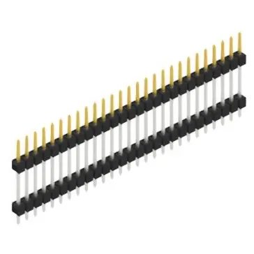 Stiftleiste, 27-polig, RM 2.54 mm, gerade, schwarz, SL514727S Neue Kollektion