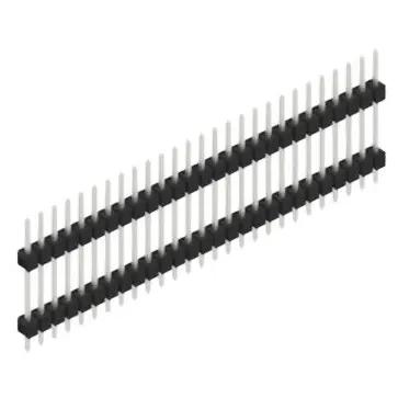 Stiftleiste, 27-polig, RM 2.54 mm, gerade, schwarz, SL514727Z Begrenztes Angebot