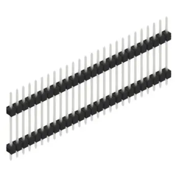 Kostenloser Rückversand Stiftleiste, 26-polig, RM 2.54 mm, gerade, schwarz, SL517226Z