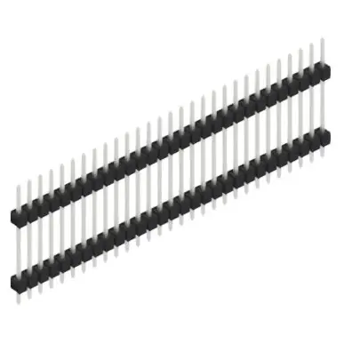 Stiftleiste, 29-polig, RM 2.54 mm, gerade, schwarz, SL517229Z Heißes Angebot