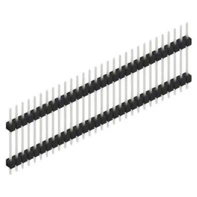 Finale Aktion Stiftleiste, 30-polig, RM 2.54 mm, gerade, schwarz, SL517230Z
