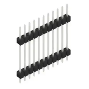 Nur Für Kurze Zeit Stiftleiste, 11-polig, RM 2.54 mm, gerade, schwarz, SL519711Z