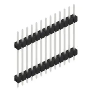 Stiftleiste, 13-polig, RM 2.54 mm, gerade, schwarz, SL519713Z Heißes Angebot