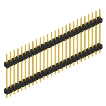 Neue Ware Stiftleiste, 26-polig, RM 2.54 mm, gerade, schwarz, 10056787