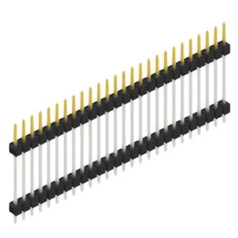 Kostenloser Versand Stiftleiste, 26-polig, RM 2.54 mm, gerade, schwarz, SL519726S