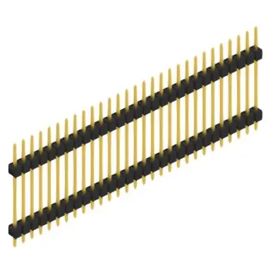 Stiftleiste, 29-polig, RM 2.54 mm, gerade, schwarz, SL519729G Preisknaller