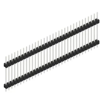 Direkt Vom Hersteller Stiftleiste, 32-polig, RM 2.54 mm, gerade, schwarz, SL519732Z