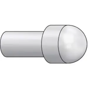 Gewinde-Federkontakt mit Tastkopf, Rundkopf, Ø 2.5 mm, Hub 5.5 mm, RM 4 mm, L 28.5 mm, 1060/G-D-1.5N-AU-2.5 Jetzt Kaufen