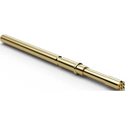 Direktkauf Standard-Prüfstift mit Tastkopf, Rundkopf, Ø 1.5 mm, Hub 5 mm, RM 2.54 mm, L 32 mm, F77206B150G150