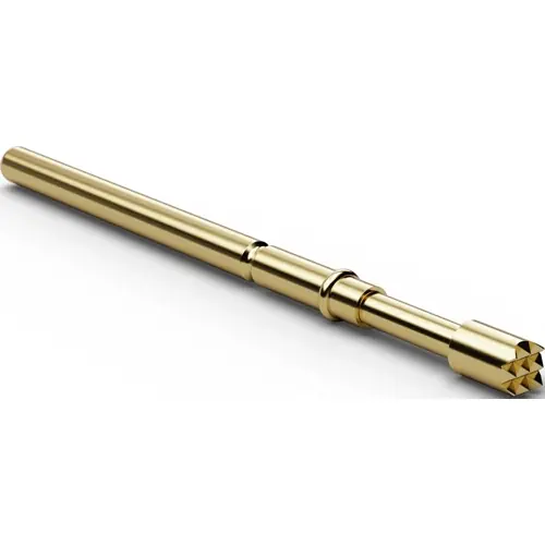 Standard-Prüfstift mit Tastkopf, Rundkopf, Ø 2 mm, Hub 5 mm, RM 2.54 mm, L 32 mm, F77206B200G150 Beliebt