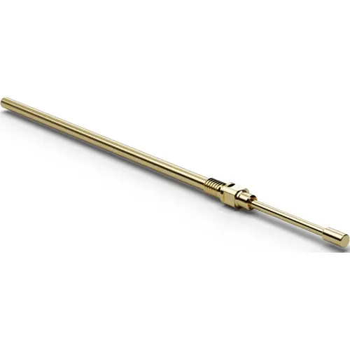 Schraub-Prüfstift, Flachkopf, Ø 0.64 mm, Hub 5 mm, RM 1.27 mm, L 28.9 mm, F73017B064G110 Finale Aktion