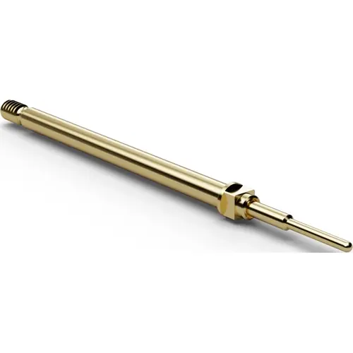 Preisknaller Schraub-Prüfstift, Rundkopf, Ø 0.64 mm, Hub 5 mm, RM 2.54 mm, L 35.7 mm, F73211B064G080