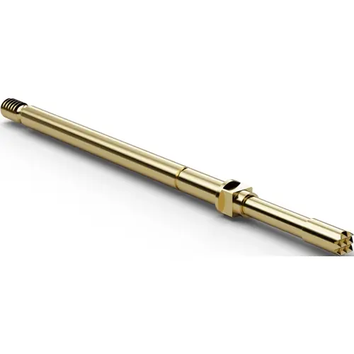 Günstig Schraub-Prüfstift, Waffel, Ø 1.5 mm, Hub 5 mm, RM 2.54 mm, L 35.7 mm, F73206B150G150