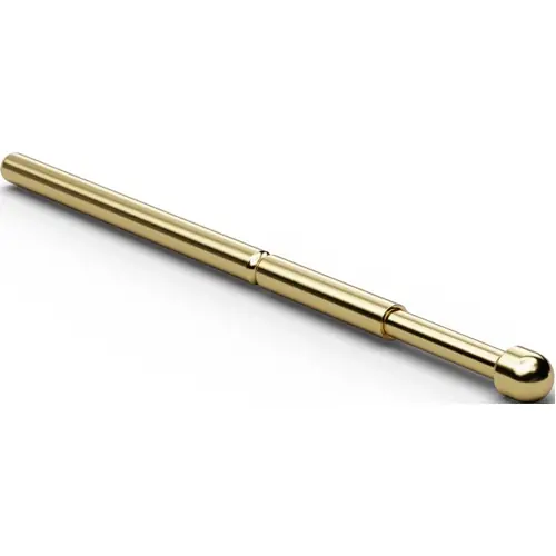 Neuheit Standard-Prüfstift mit Tastkopf, Rundkopf, Ø 0.9 mm, Hub 2.54 mm, RM 1.27 mm, L 16.5 mm, F11112S090L085